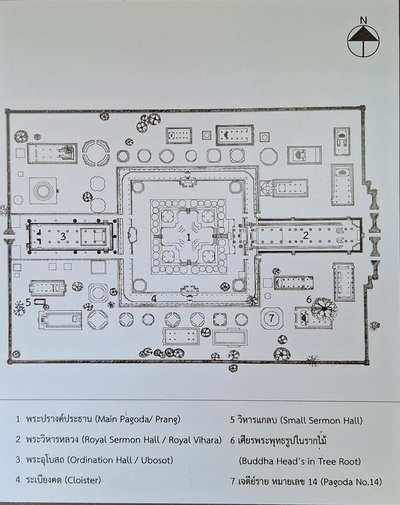 Wat Mahathat map